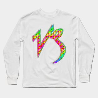 Capricorn Psychedelic Long Sleeve T-Shirt